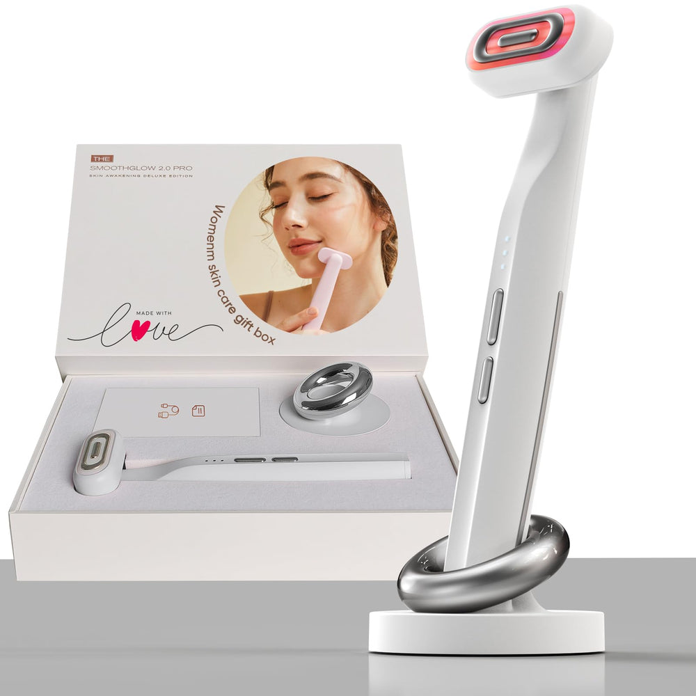 Bridigi SMOOTHGLOW 2.0 Pro visuel visage: lumière rouge pour revitaliser la peau en douceur