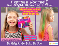 Bright Seed, 6 couleurs colorant les cheveux avec des reflets brillants et créatifs.