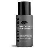 BRIGHTSIDE Salt & Clay Surf Spray: bouteille 6oz prête pour un volume durable.