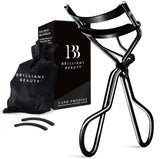 Brilliant Beauty recourbe-cils jet noir pour une courbure nette et durable.