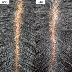 Briogeo Scalp Revival – application en massage avec sensation rafraîchissante.