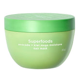 Briogeo Superfoods Avocat Kiwi — masque hydratant en bouteille pour cheveux nourris.