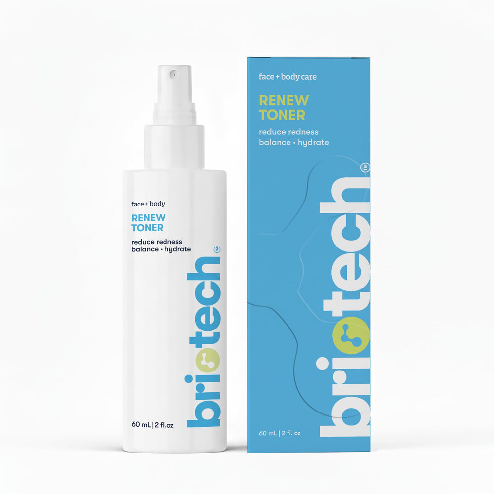 BRIOTECH Renew Toner : bouteille spray apaisante pour peau sensible