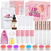 BRIPATI kit base gloss transparente pour hydratation douce des lèvres