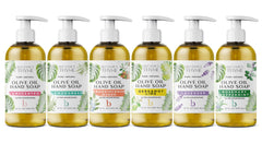 Texture onctueuse du Brittanie’s Thyme Savon Castille pur pour mains et corps.