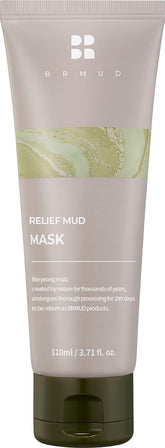 BRMUD Masque d’Argile Purifiant pour visage et corps, nettoyage en profondeur.