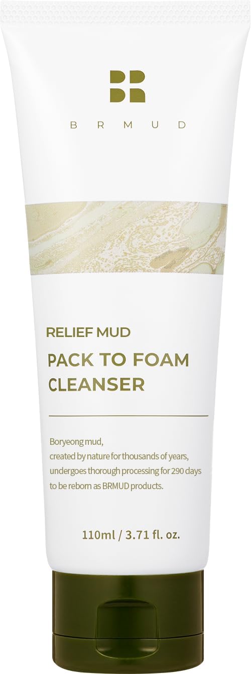 BRMUD Relief argile Boryeong purifie les pores et hydrate la peau.