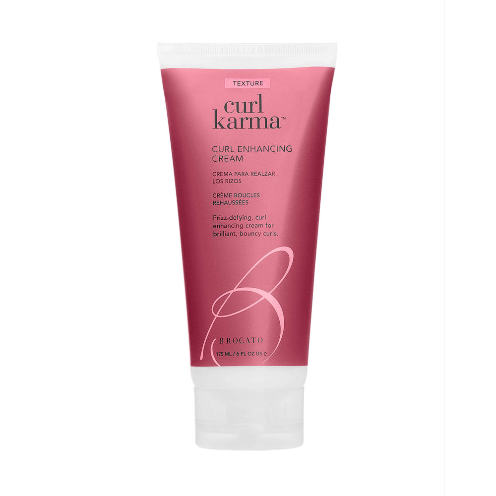 Brocato Curl Karma crème définition en flacon, pour des boucles définies et souples.