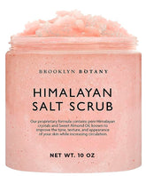 Brooklyn Botany gommage corps au sel Himalayen, exfoliation douce et hydratation.