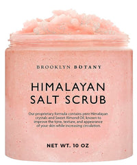 Brooklyn Botany gommage corps au sel Himalayen, exfoliation douce et hydratation.