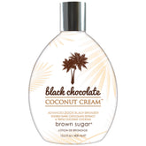 Brown Sugar bouteille autobronzant chocolat noir coco 200X pour un teint profond.