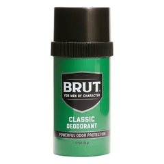 BRUT Déodorant Stick Original dans un emballage pratique, parfum intemporel.