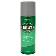 Brut Original Déodorant en spray, bouteille 200 ml, fraîcheur durable.