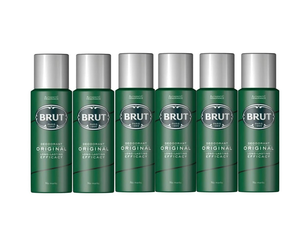Brut Original Déodorant Spray, bouteille 200 ml, fraîcheur masculine