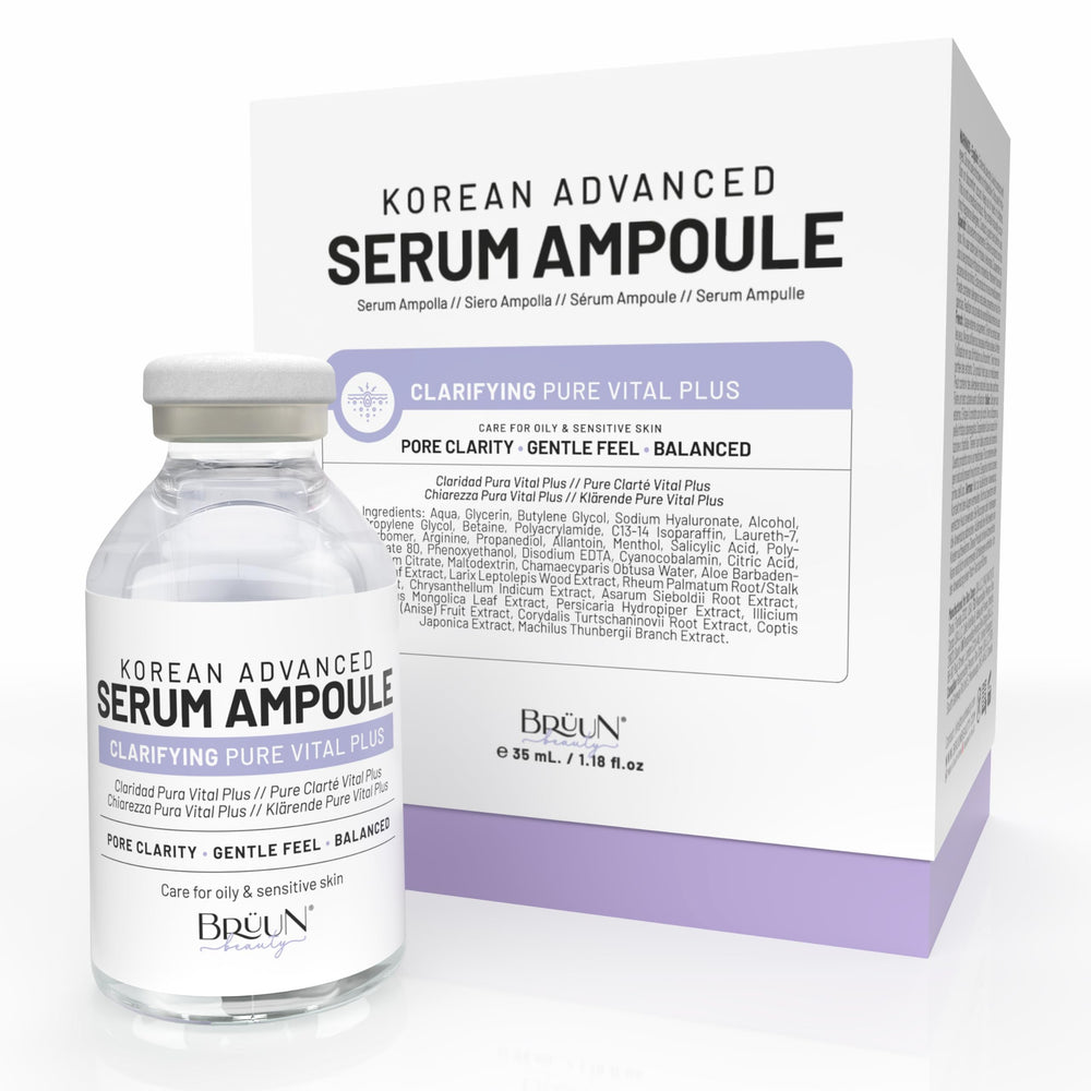 BRÜUN AC ampoule Vita Plus bouteille : booster potentiel pour la peau.