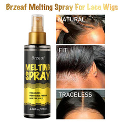 Brzeaf Spray Adhesion Dentelle – adhérence durable et naturelle sur la dentelle.