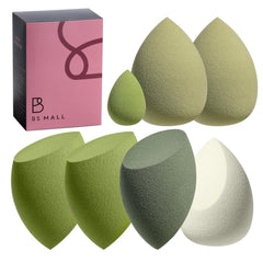 Éponge BS-MALL ensemble de 7 éponges maquillage, précision et polyvalence.