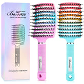 Brosse Bsisme avec poils de sanglier pour démêlage en douceur et brillance.