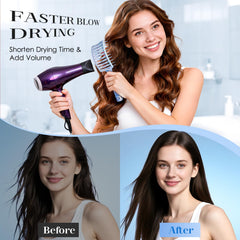 Bsisme poignée anti-dérapante: prise en main sûre lors du brushing.