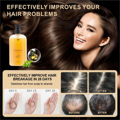 BSMAX volume-cheveux: le shampoing donne du volume et épaissit la fibre capillaire.