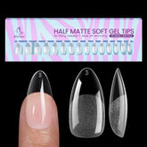 BTArtbox ongles amande 320 pièces, extensions naturelles avec ajustement précis.