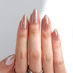 BTArtbox ongles amande chrome automne : allure chic pour les fêtes