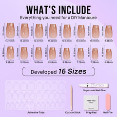 BTArtbox ongles coffin fini gel naturel, sensation légère et confort au quotidien.