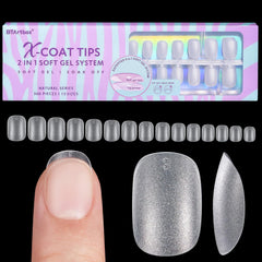 BTArtbox extensions gel extra court carré avec primer pour adhérence améliorée.