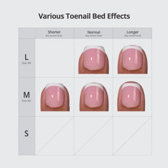 BTArtboxnails conception française pour des ongles d'orteil élégants.