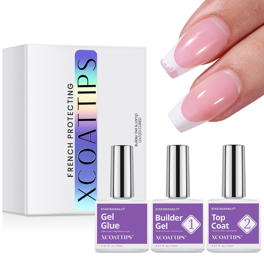 BTArtboxnails gel-construction-tip-15ml: gel clair pour des tips nets et durables.