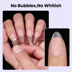 Gel solide BTArtboxnails adhésion ferme après durcissement.