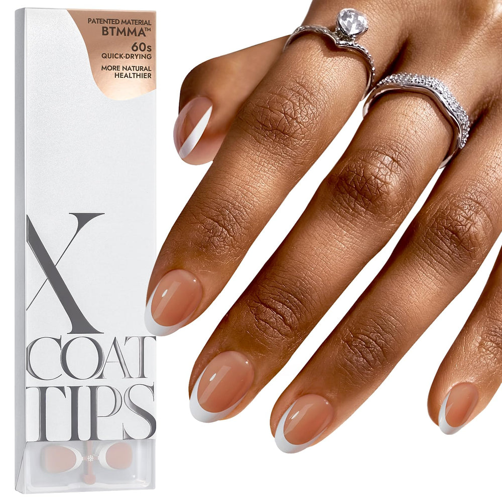 BTArtboxnails ongles gel, pointe française naturelle et élégante.