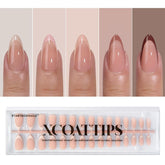 BTArtboxnails XCOATTIPS: ongles à pointe française pour une manucure naturelle