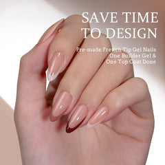 XCOATTIPS: gel doux offrant un aspect naturel et confortable sur les ongles
