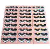 BTLLSSH cils 3D5D croisés duveteux naturel pour un regard volumineux et léger.