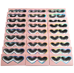 BTLLSSH cils 3D5D croisés duveteux naturel pour un regard volumineux et léger.