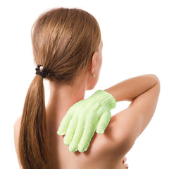 BTYMS gants exfoliants douche 24-pièces – kit complet pour exfolier le corps