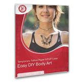 BubblePop papier tatouage imprimante laser: impression facile à domicile pour des designs personnalisés.
