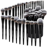 Pinceaux Bueart Design ensemble 32pieces avec support grand pour rangement élégant.