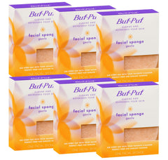 Buf-Puf, éponge visage douce ensemble, idéale pour le nettoyage quotidien en douceur.