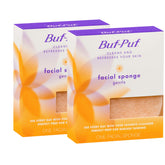 Buf-Puf gomme-visage douce : éponge délicate pour un démaquillage en douceur.