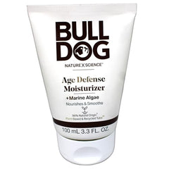 Bulldog Age Defense crème visage texture-creme, soin léger et nourrissant.