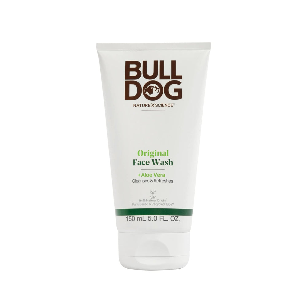 BULLDOG Nettoyant Visage Original – bouteille pompe prête à l emploi pour votre routine.