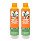 Bullfrog Mosquito Coast SPF50 en spray sur bouteille pour une protection rapide.
