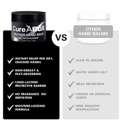 BullSnot CureABull absorption rapide baume main non gras pénètre vite