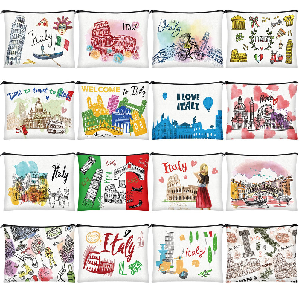 Trousse cosmétique Bulyoou Italie, format compact pour voyages et usage quotidien