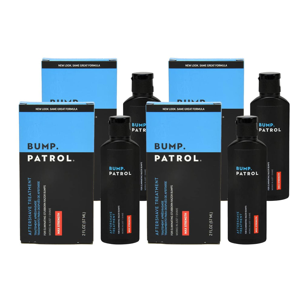 Bump Patrol après-rasage formule maximale apaise les irritations après rasage.