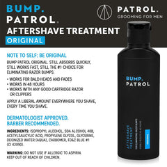 Formule originale Bump Patrol, bouteille pratique pour usage quotidien.