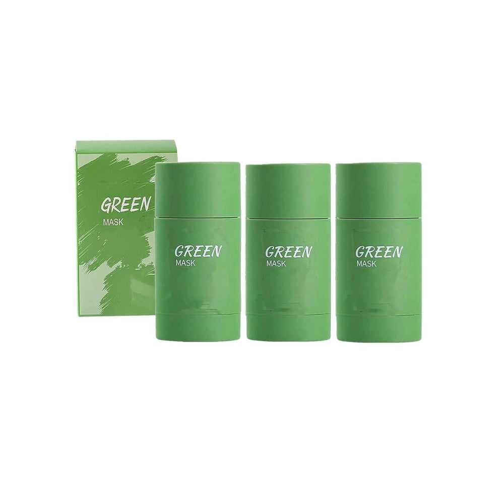 Bupposes masque argile thé vert stick – application pratique et purifiant naturel.