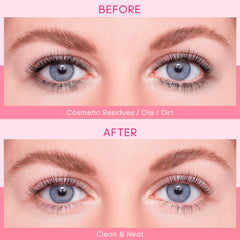 50 brosses roses pour mascara Buqikma – application douce et précise